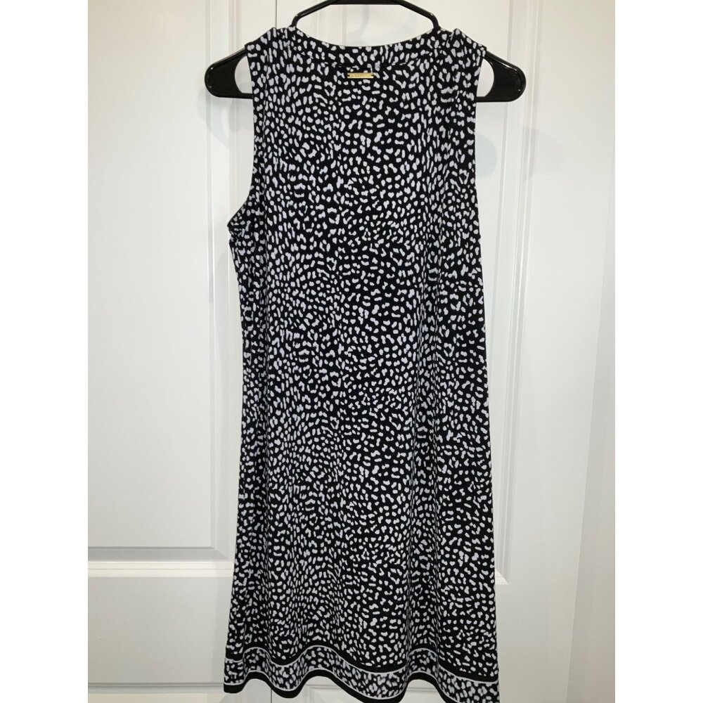 Michael by Michael  Kors Shift Dress sleeveless Tie front size Medium - Picture 7 of 8